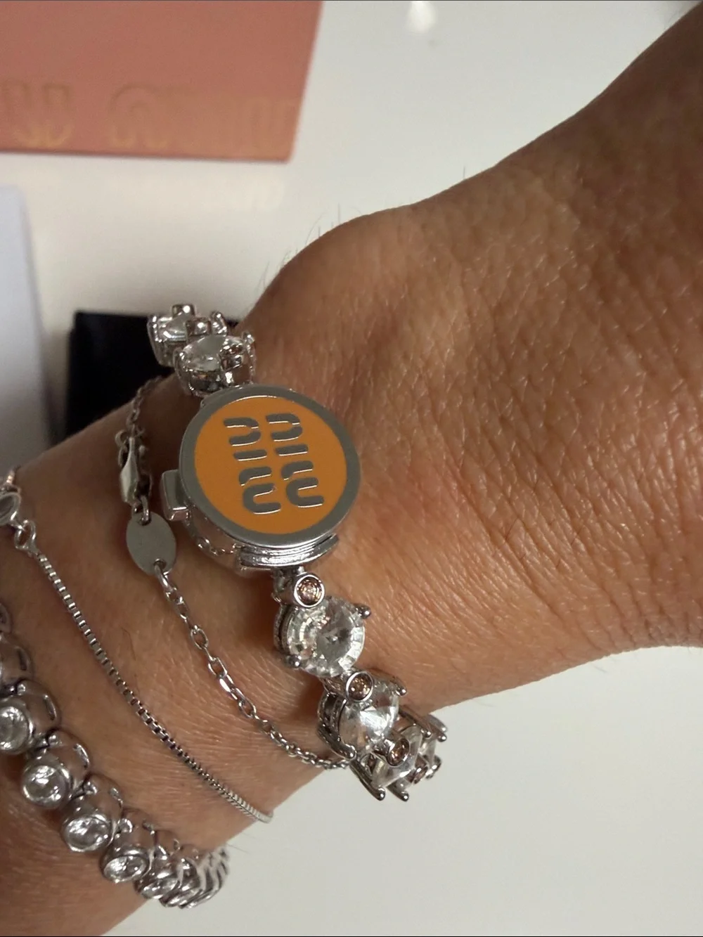 Miu Miu shiny faceted